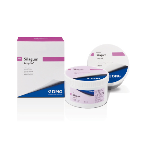 Silagum Putty Soft,база 2х262мл